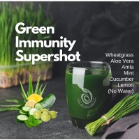*Green Immunity Supershot  (Cold-Pressed, 220ml, Satva Farm)